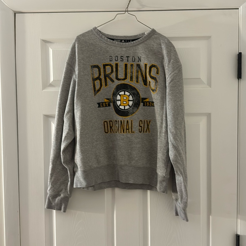 Adidas Boston Bruins Crewneck Sweatshirt